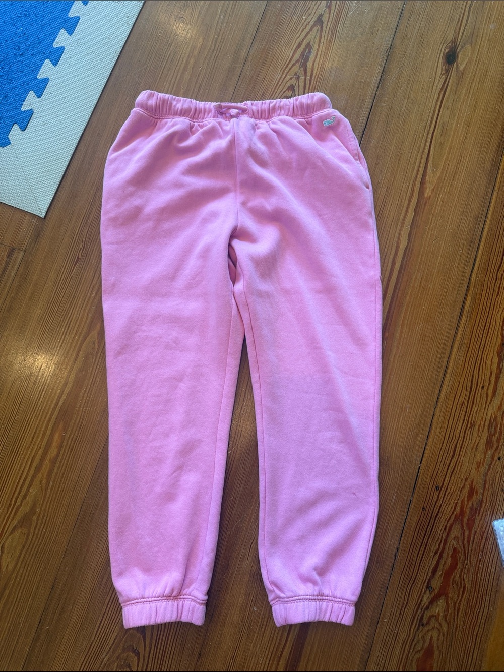 Kids Vineyard Vines Pink Fleece Jogger Pants